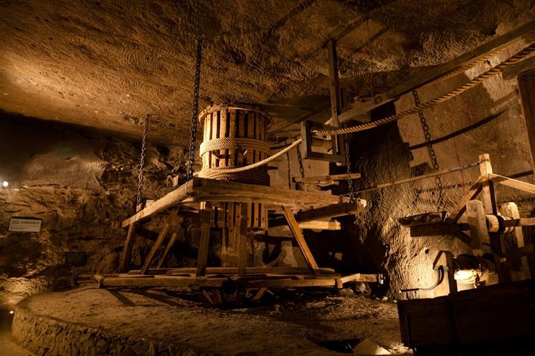 1 of the world's oldest working salt mines