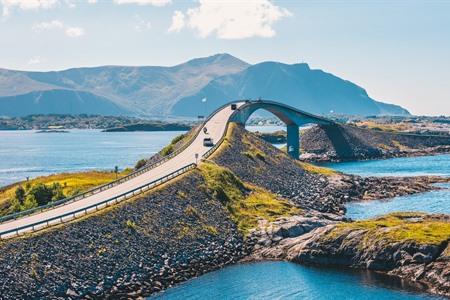 Atlantic Road Kristiansund bridge