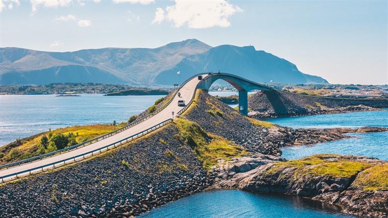 Atlantic Road Kristiansund bridge