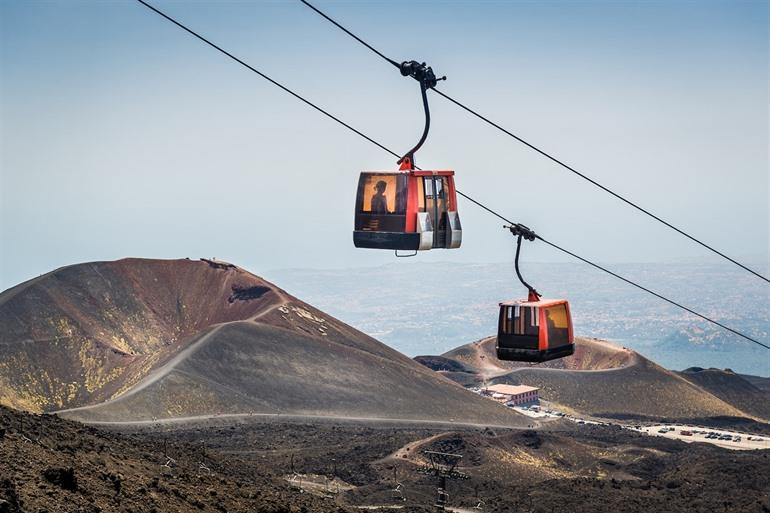 Cable car Etna