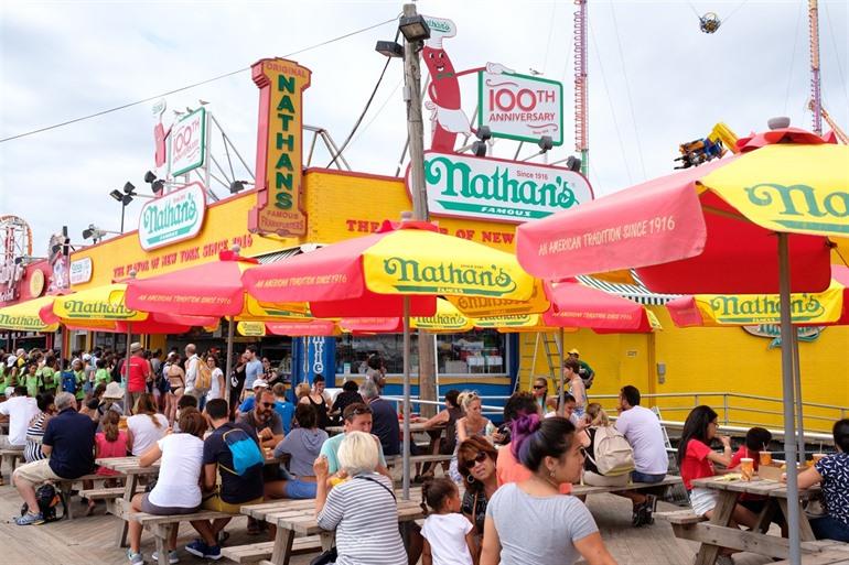 Coney Island Nathan's Hot Dogs