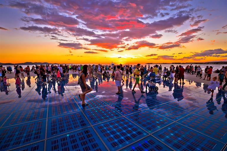 Croatia Zadar The Greet of the sun