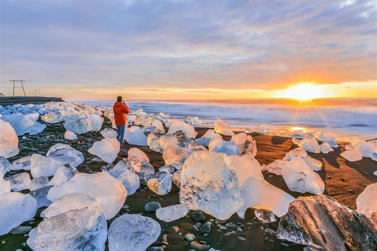 Diamond beach Iceland