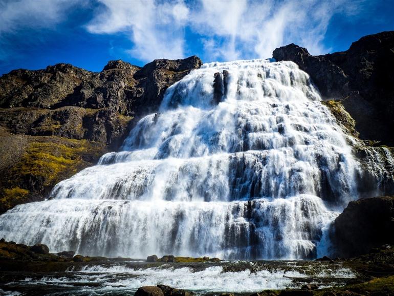 Dyanjandi or Fjallfoss waterfall