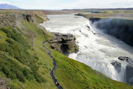 Gullfoss waterfall