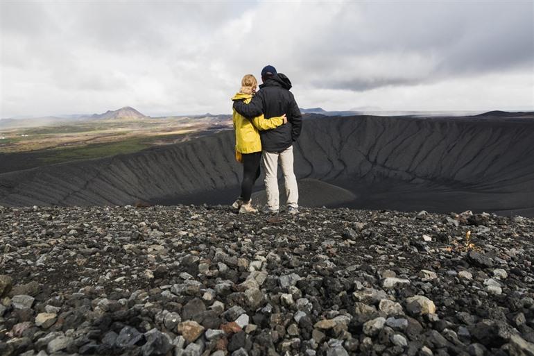 Hverfjall crater