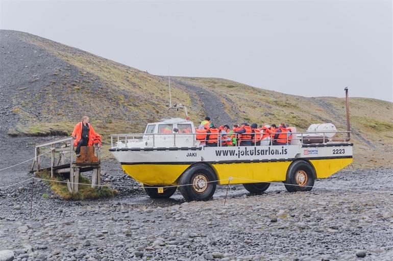 Jokulsarlon glacial lake Iceland