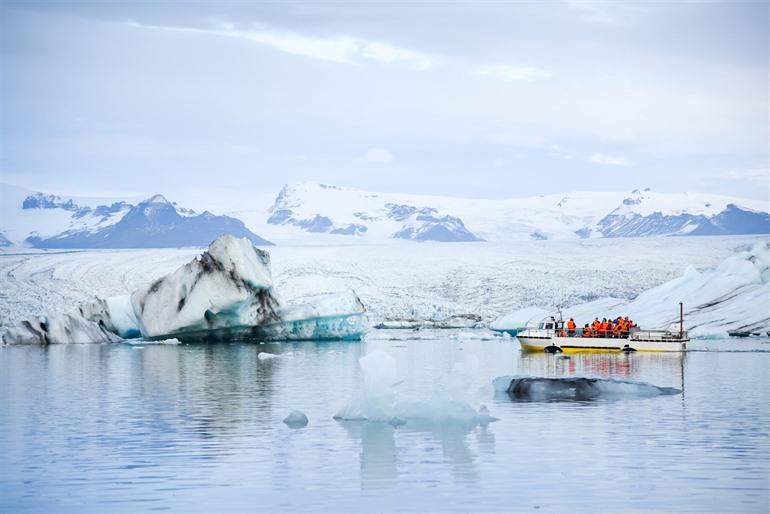 Jokulsarlon glacier lake Iceland