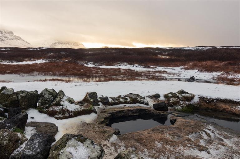 Landbrotalaug hot spring