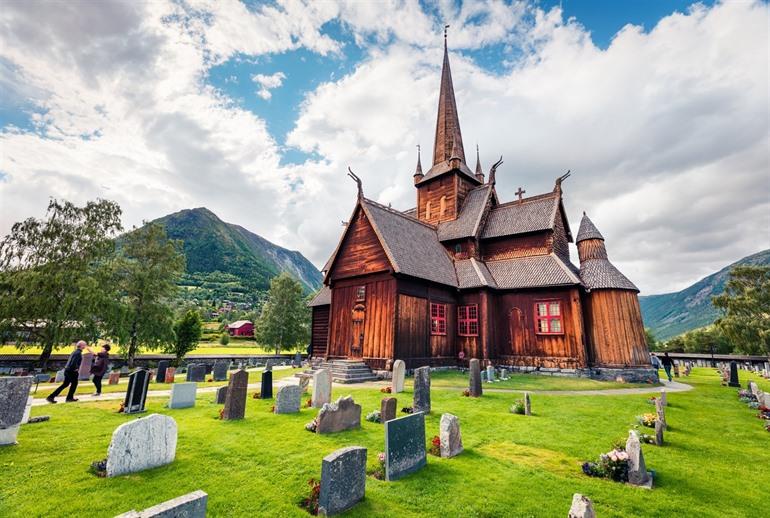 Lom stave church Norway