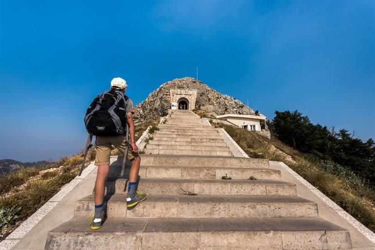 Mausoleum in the Lovcen National Park