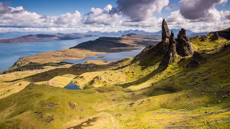 Old Man of Storr on Isle of Skye