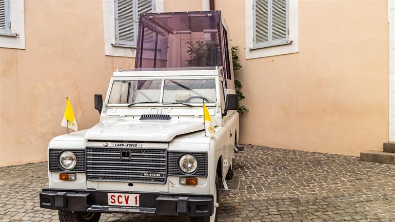 Pope Mobile Castel Gandolfo