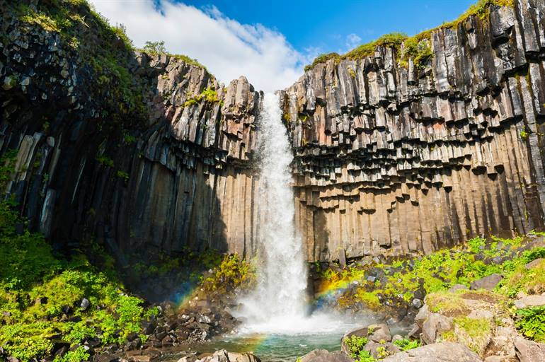 Svartifoss waterfall