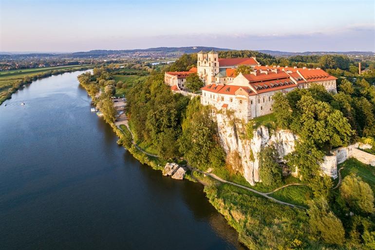 The village and monastery Tyniec