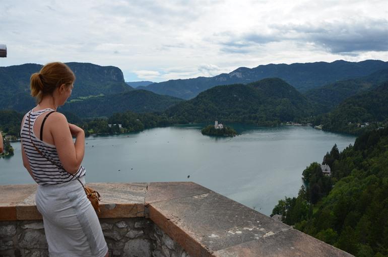 View over Lake Bled