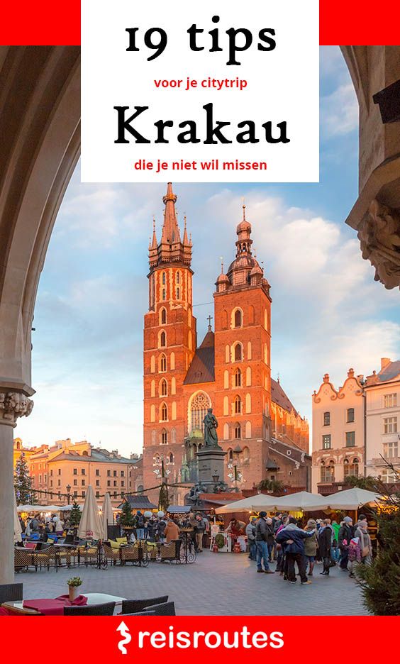 Pinterest 20 x highlights in Cracow: Citytrip travel tips + hidden spots